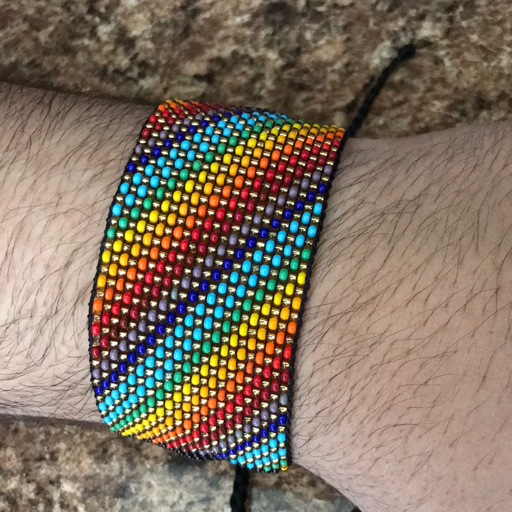 Multi Color Unisex Beautiful Handmade Bracelet From Colombia